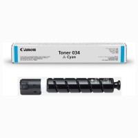 Картридж Canon Toner 034 C голубой оригинальный