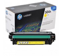 Картридж HP Color LaserJet CP3520 / CP3525 / CM3530 желтый оригинальный