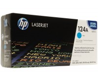 Картридж голубой 124A / Q6001A для HP Color LJ 1600,  2600,  2605,  CM1015 оригинальный